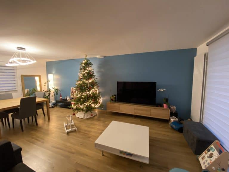 Peinture intérieur salon à Concarneau (1)