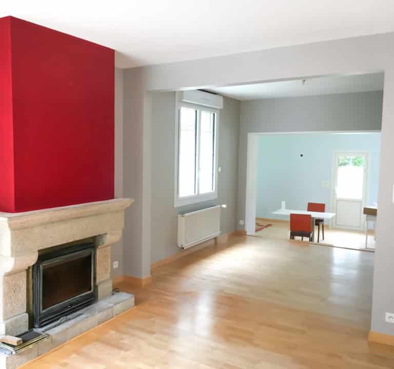 Peinture intérieure Plouhinec Audierne maison appartement