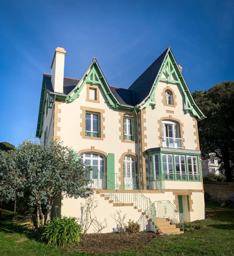 Ravalement façade grande maison (3)